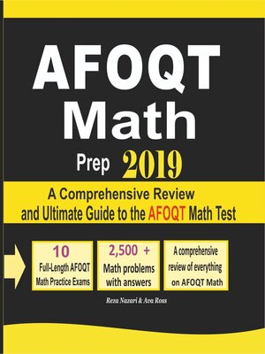 cover image of AFOQT Math Prep 2019
